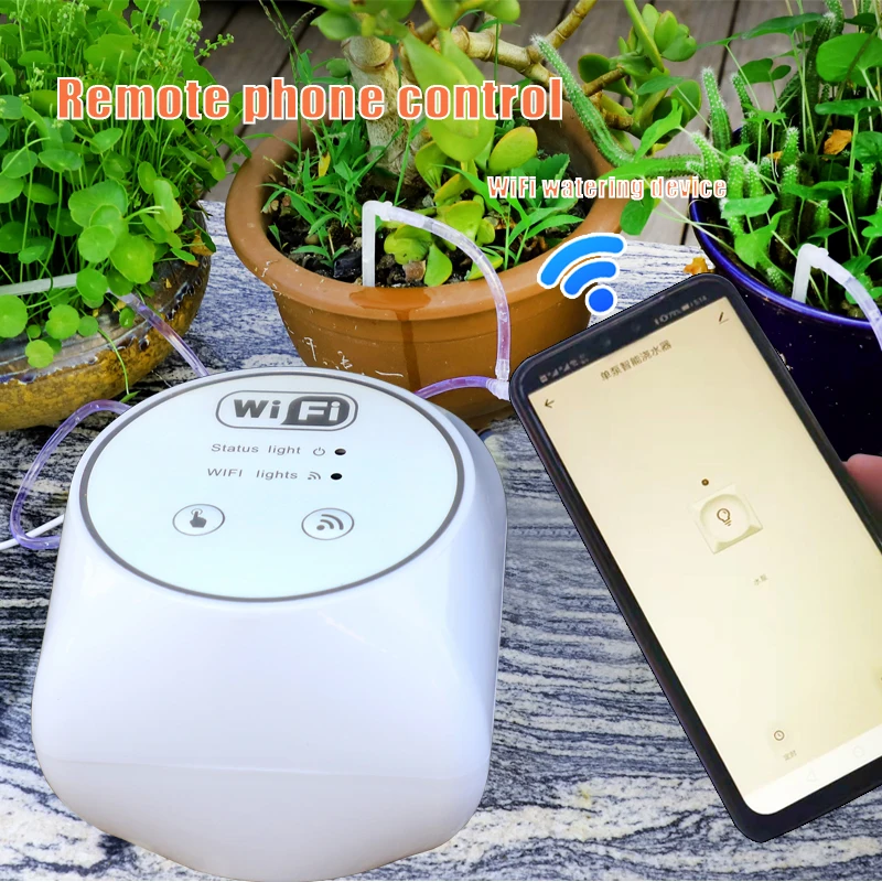Automatic Watering Pump Indoor Plants - Controller Wi-Fi per irrigazione automatica a