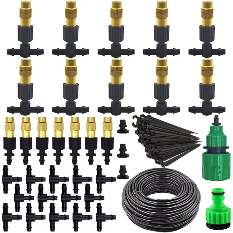 Mist Cooling System Outdoor Patio 15M - Sistema di raffreddamento a nebulizzazione per