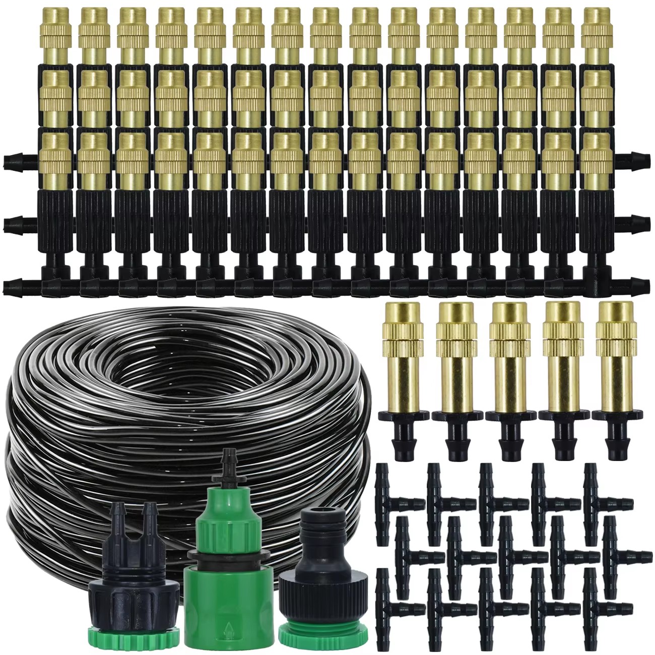 Mist Cooling System Outdoor Patio 15M - 15M-30M sistema di raffreddamento a nebulizzazione