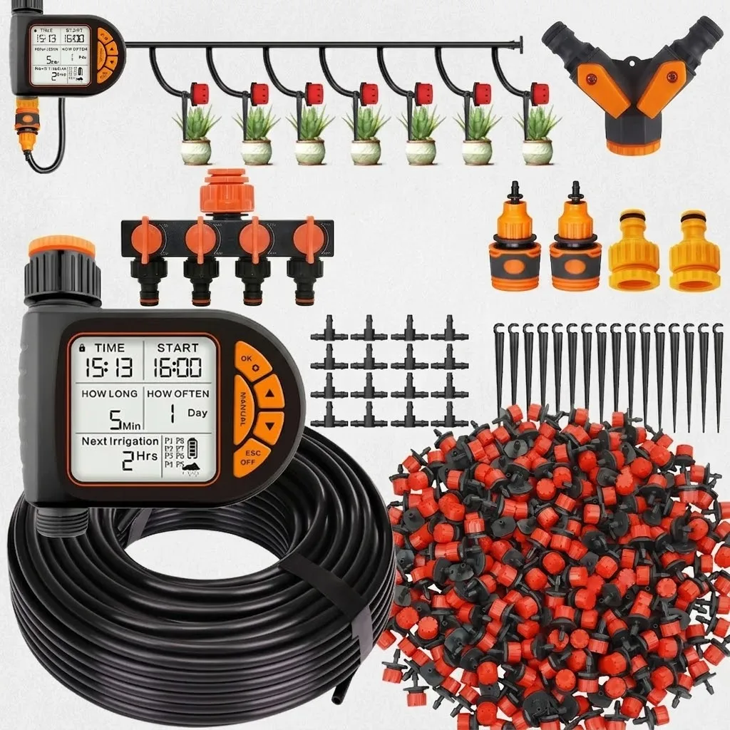 Rain Sensor For Irrigation Timer - Set di controllo automatico per l’irrigazione