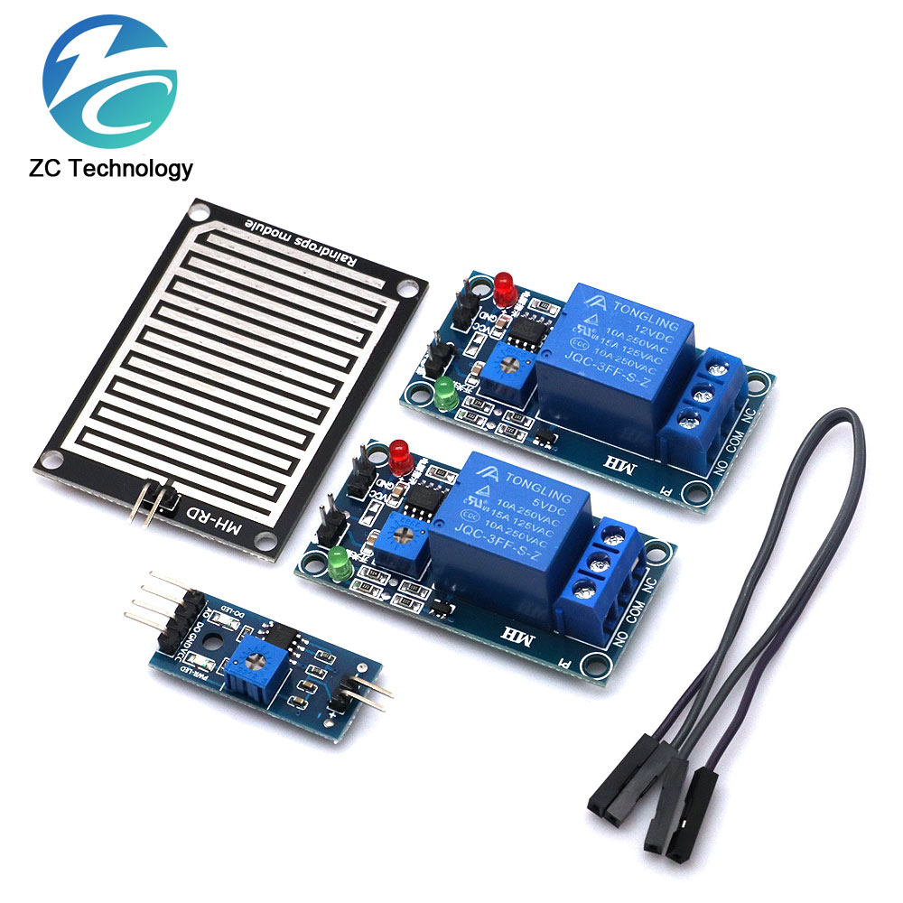 Rain Sensor For Irrigation Timer - Modulo sensore di rilevamento gocce di
