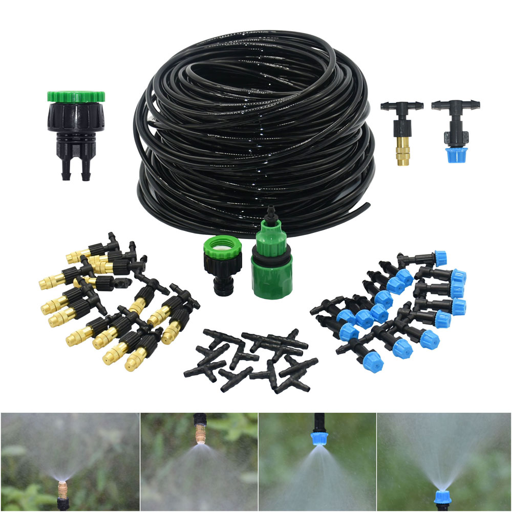 Mist Cooling System Outdoor Patio 15M - 5M-30M Sistema di raffreddamento a nebulizzazione