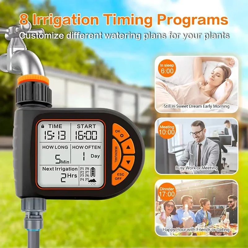 Rain Sensor For Irrigation Timer - Set Timer Irrigazione Intelligente per Giardino,