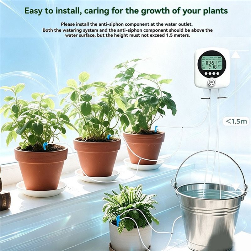 Automatic Watering Pump Indoor Plants - Sistema di irrigazione automatica per piante