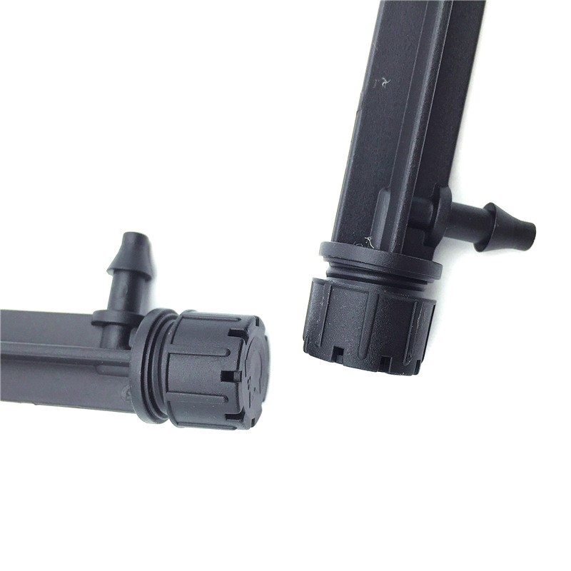 6PCS Nero Regolabile Irrigazio - Drip Emitters Adjustable 360 Micro recensione e prezzo