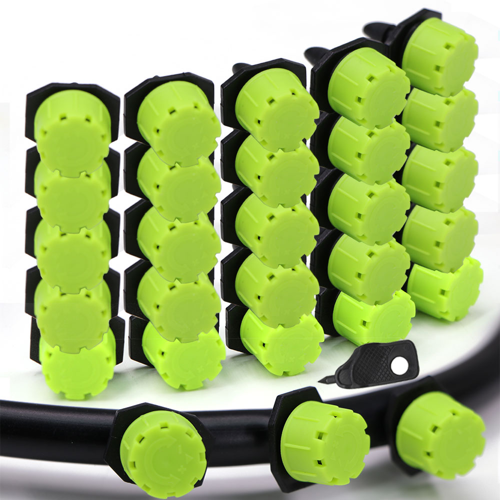 30-1000 pz verde 8 fori irriga - Drip Emitters Adjustable 360 Micro recensione e prezzo