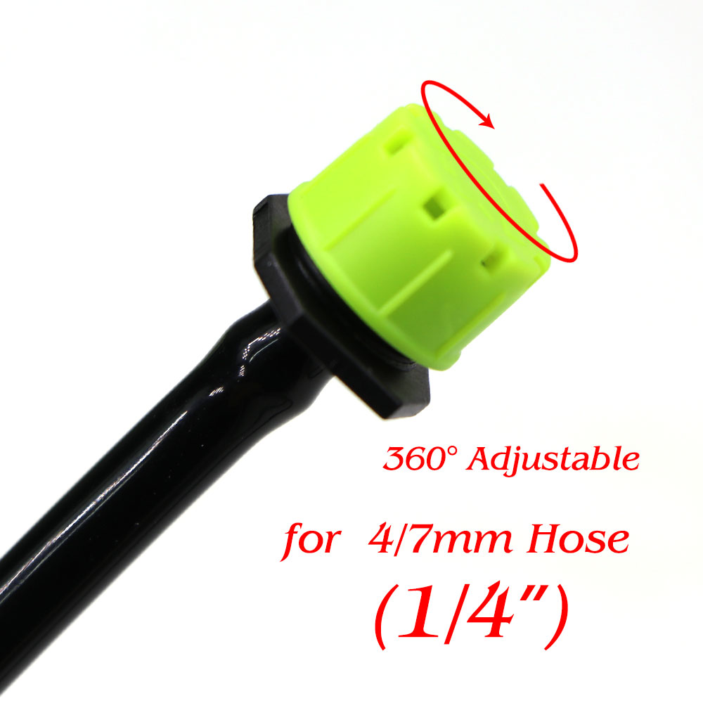 30-1000 pz verde 8 fori irriga - Drip Emitters Adjustable 360 Micro recensione e prezzo