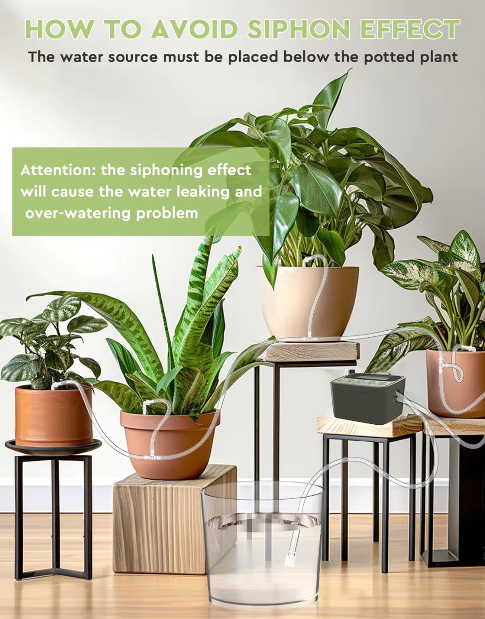 Dispositivo automatico per l’i - Automatic Watering Pump Indoor Plants recensione e prezzo