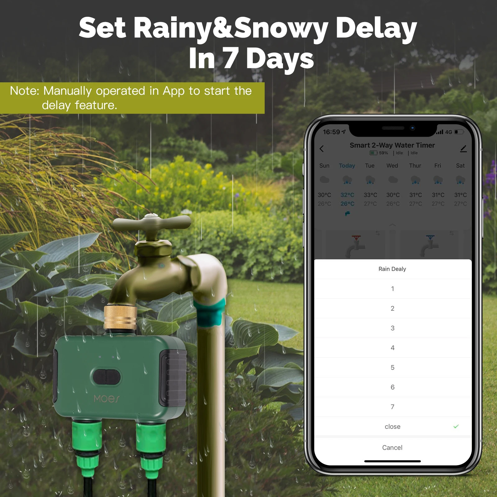 MOES Tuya Smart ZigBee Timer p - Tuya Zigbee Garden Irrigation Controller recensione e prezzo