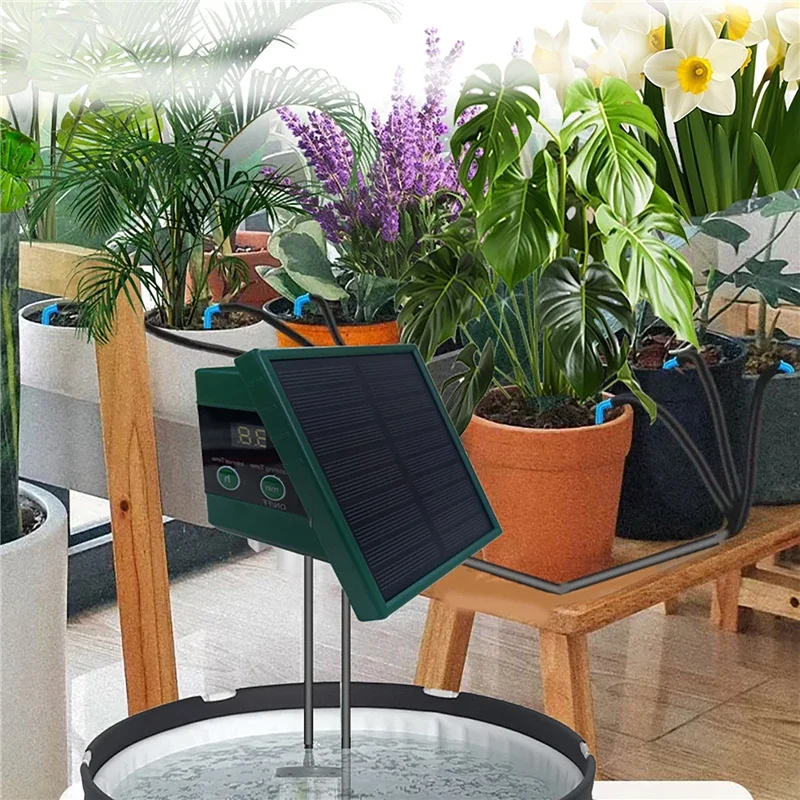 Sistema di irrigazione solare  - Solar Drip Irrigation Kit Garden recensione e prezzo