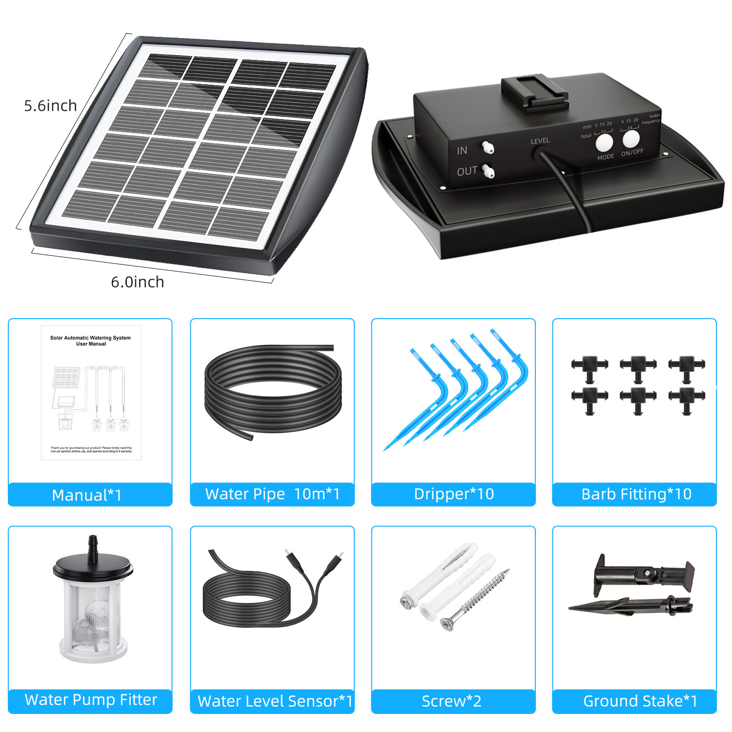 Pompa Solare per Irrigazione A - Automatic Watering Pump Indoor Plants recensione e prezzo