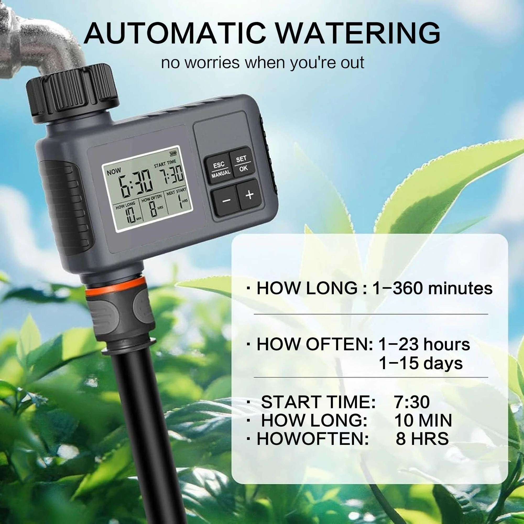 Programmatore Digitale Intelli - Rain Sensor For Irrigation Timer recensione e prezzo
