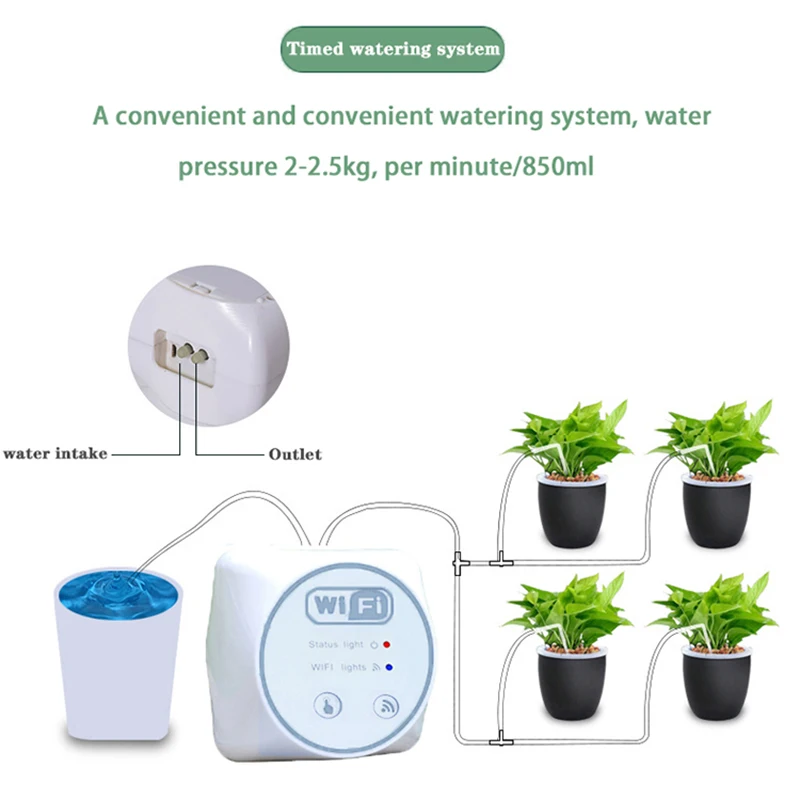 Controller Wi-Fi per irrigazio - Automatic Watering Pump Indoor Plants recensione e prezzo