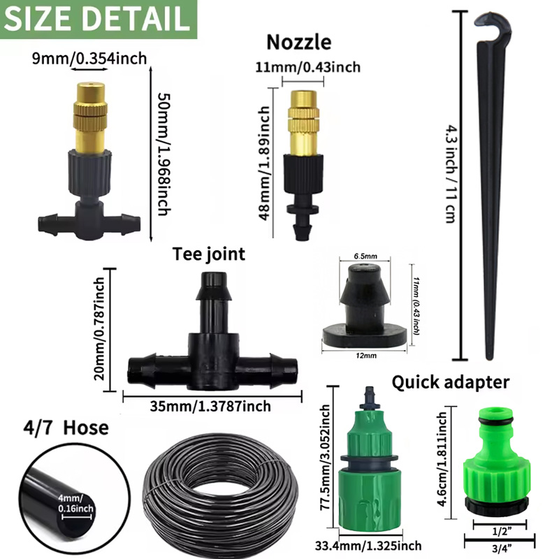 Sistema di raffreddamento a ne - Mist Cooling System Outdoor Patio 15M recensione e prezzo
