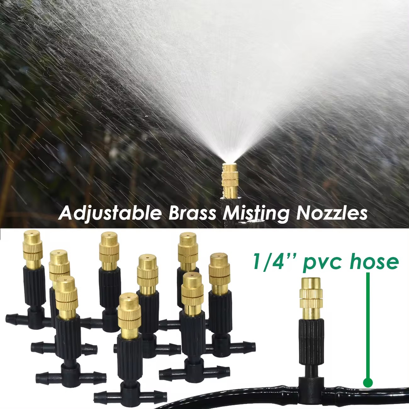 15M-30M sistema di raffreddame - Mist Cooling System Outdoor Patio 15M recensione e prezzo