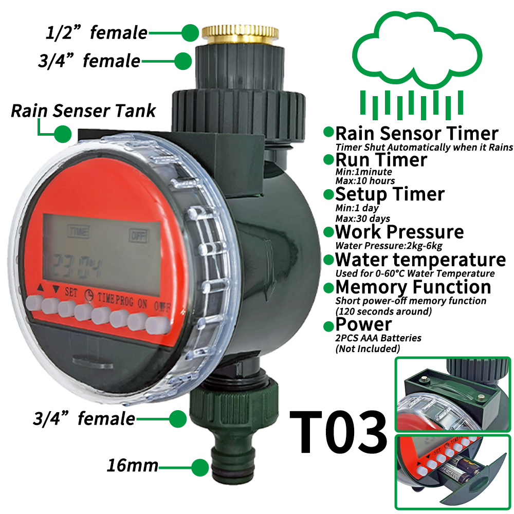 Oasis Garden sistema di irriga - Rain Sensor For Irrigation Timer recensione e prezzo