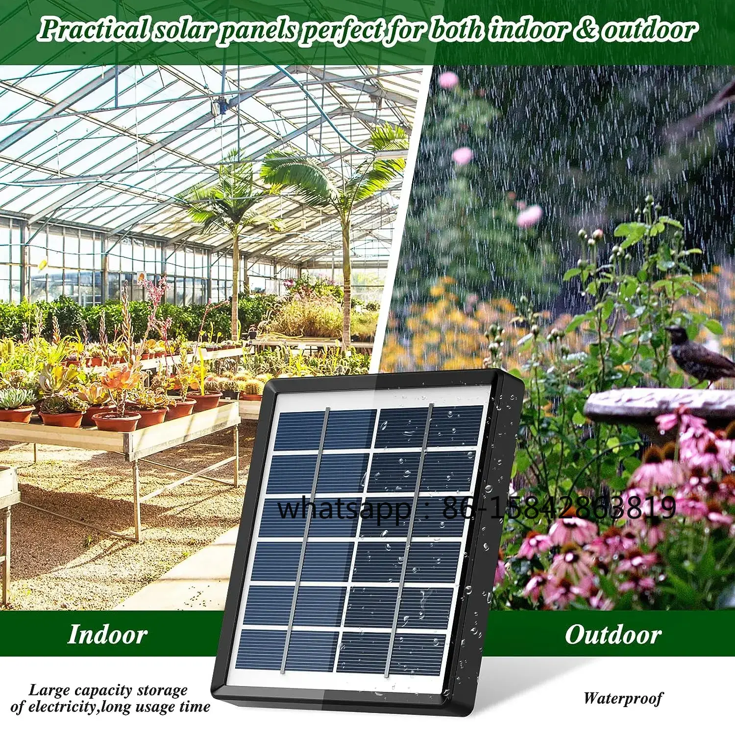 Kit di controllo per serra da  - Solar Drip Irrigation Kit Garden recensione e prezzo