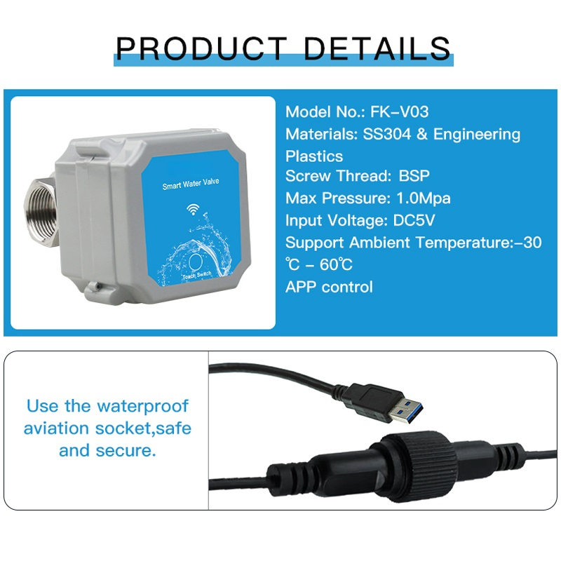 Valvola Intelligente per Acqua - Wifi Water Timer Hose Faucet Smart recensione e prezzo