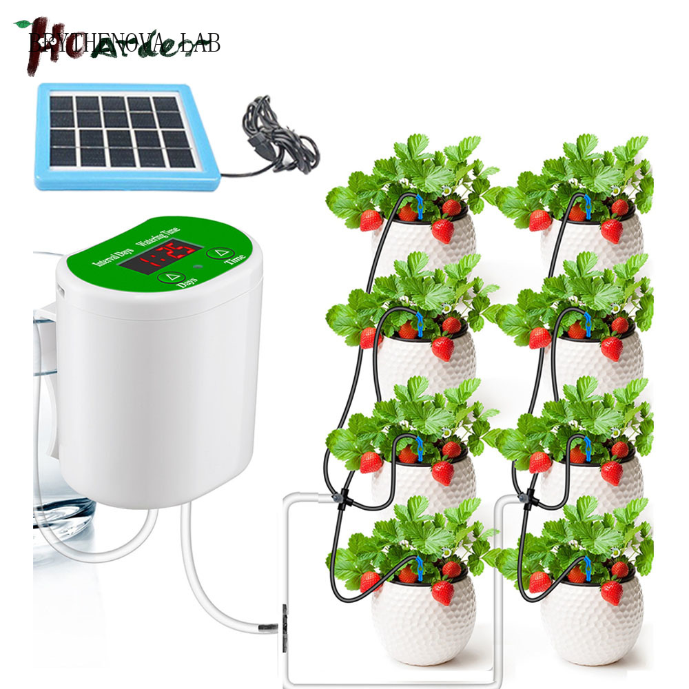 Sistema di Irrigazione Intelli - Solar Drip Irrigation Kit Garden recensione e prezzo