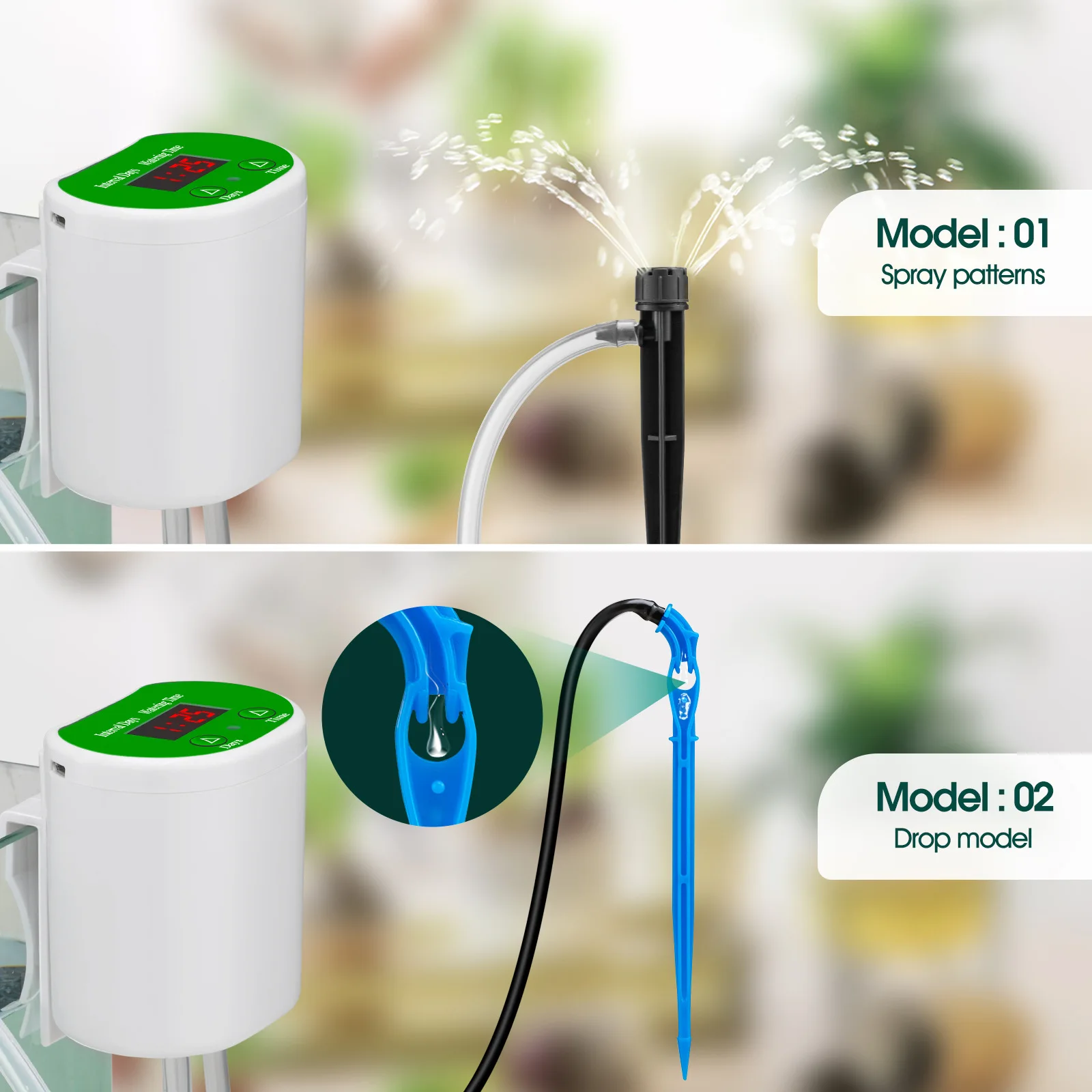 Sistema di Irrigazione Intelli - Solar Drip Irrigation Kit Garden recensione e prezzo