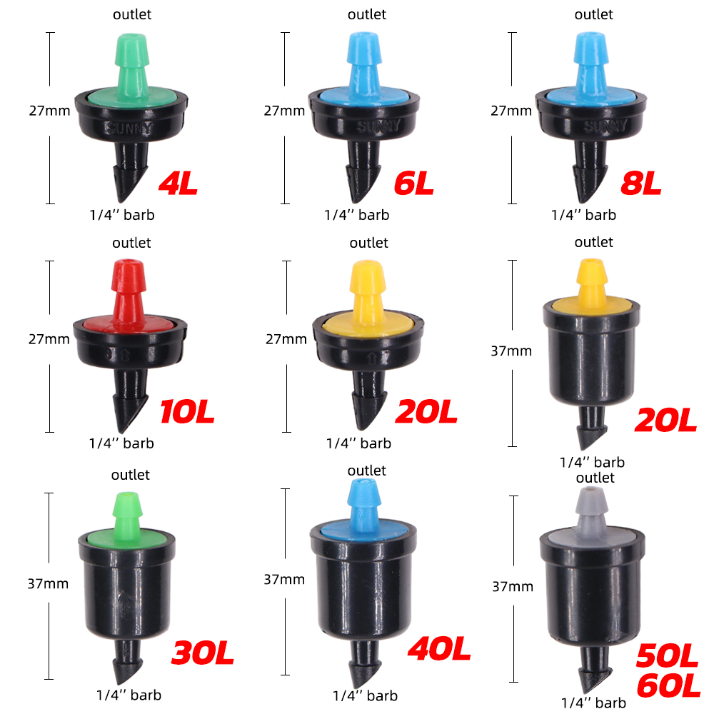 10-15PCS Serra Irrigazione Mic - Drip Emitters Adjustable 360 Micro recensione e prezzo