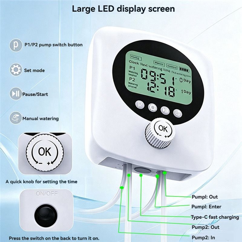 Dispositivo di irrigazione aut - Automatic Watering Pump Indoor Plants recensione e prezzo
