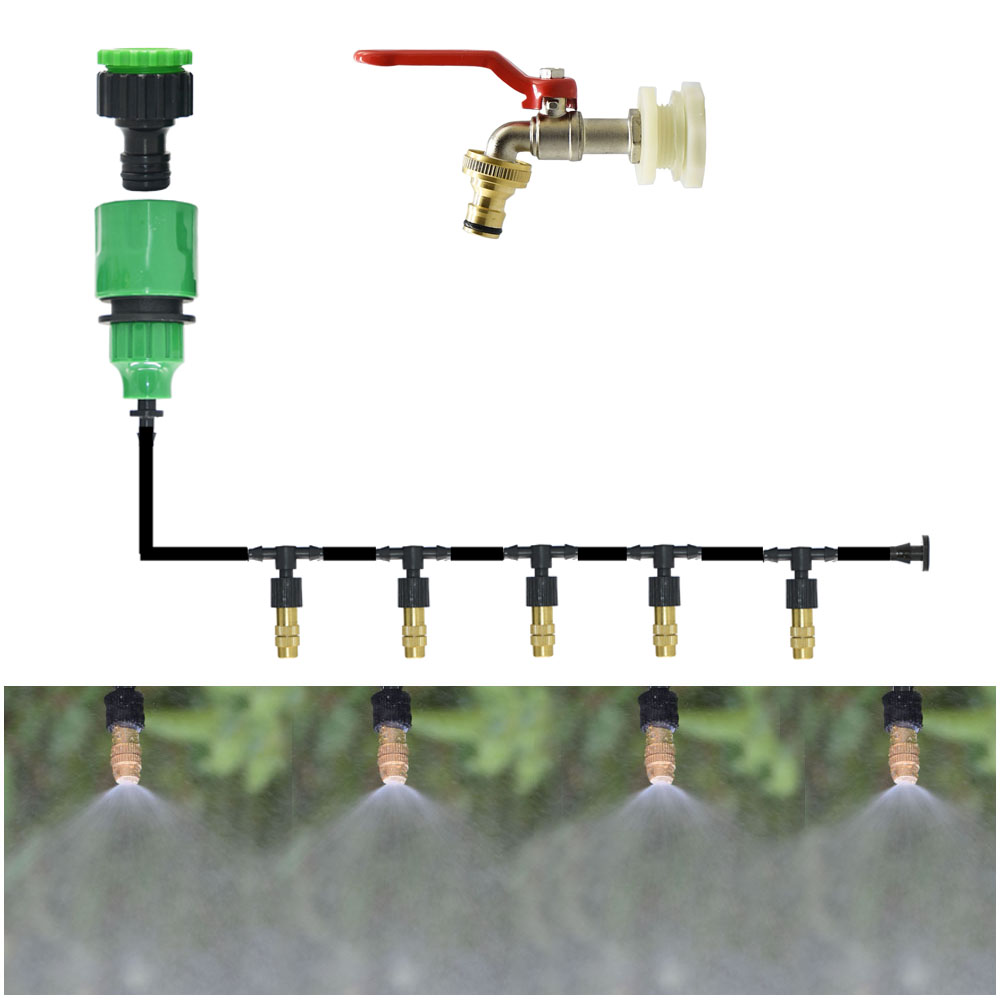 5M-30M Sistema di raffreddamen - Mist Cooling System Outdoor Patio 15M recensione e prezzo