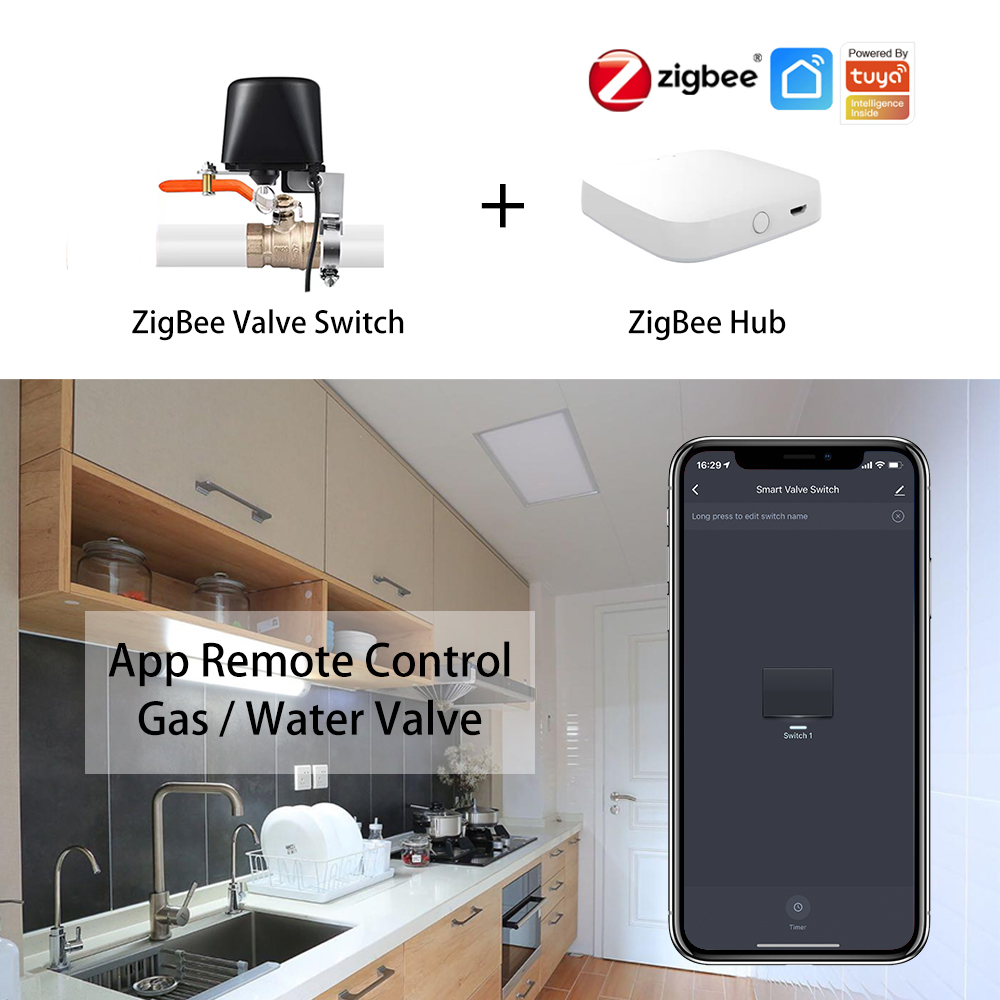 ZigBee Valvola Acqua/Gas Siste - Tuya Zigbee Garden Irrigation Controller recensione e prezzo