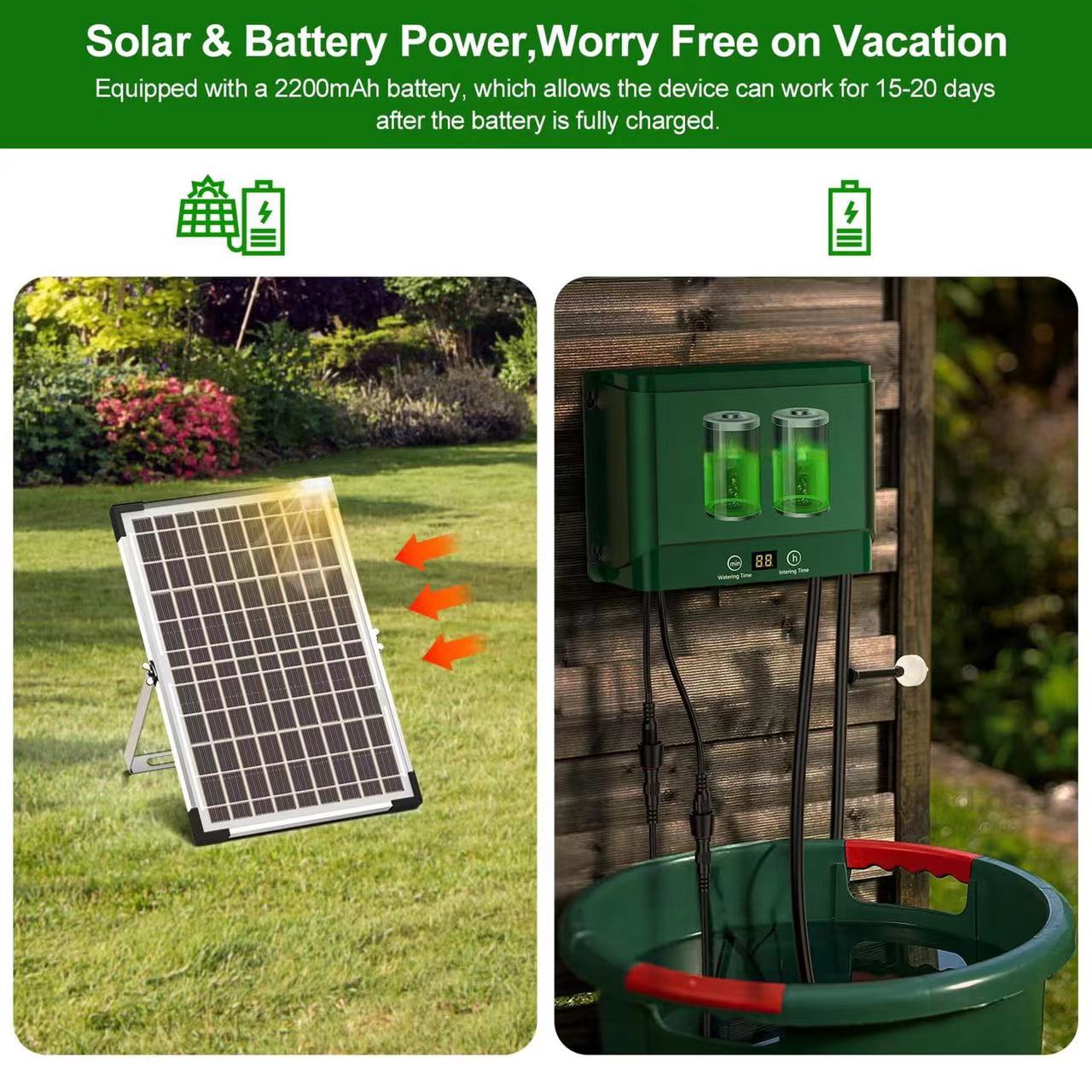 Prodotto di Punta: Kit di Irri - Solar Drip Irrigation Kit Garden recensione e prezzo