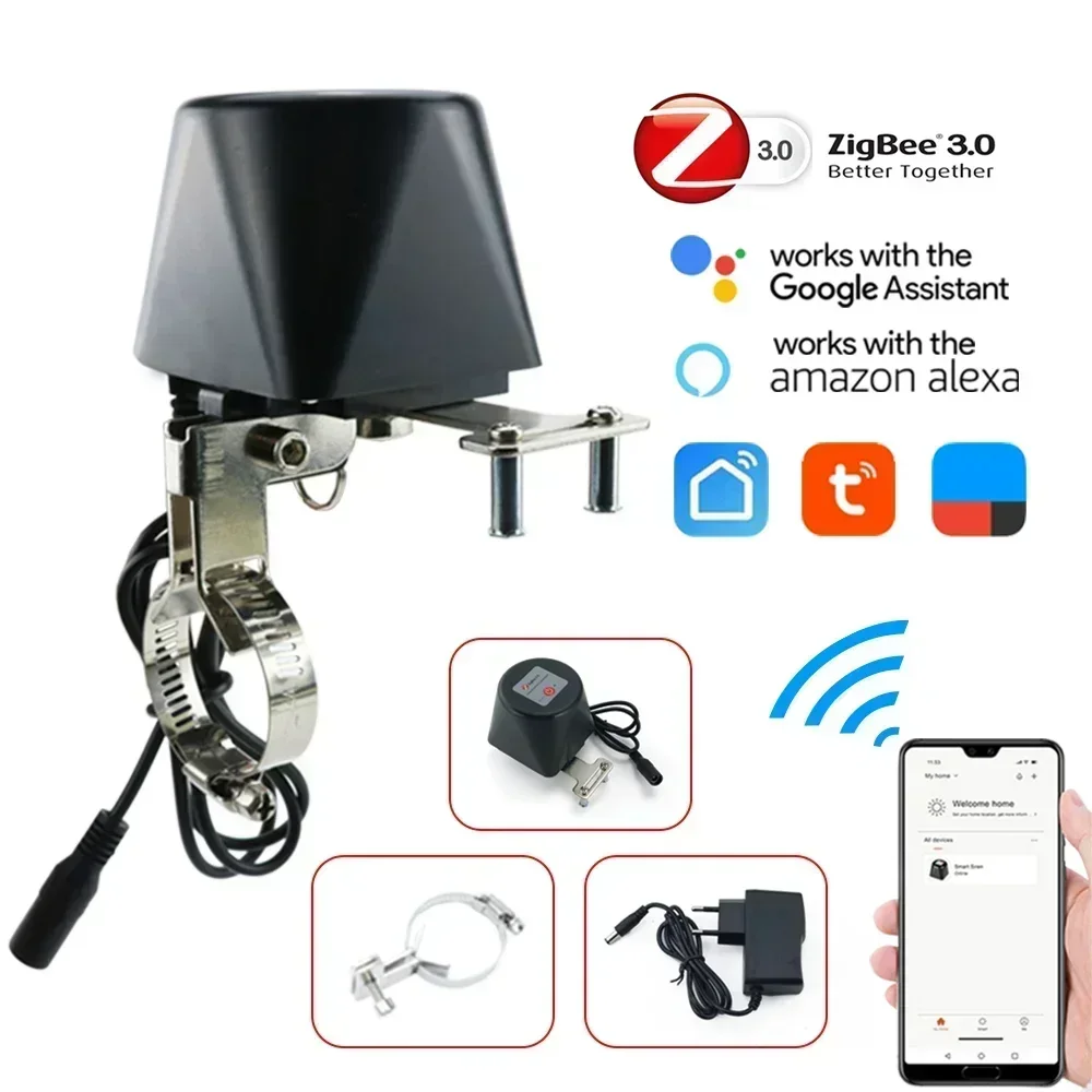 Tuya Zigbee Smart Gas Valve WI - Tuya Zigbee Garden Irrigation Controller recensione e prezzo