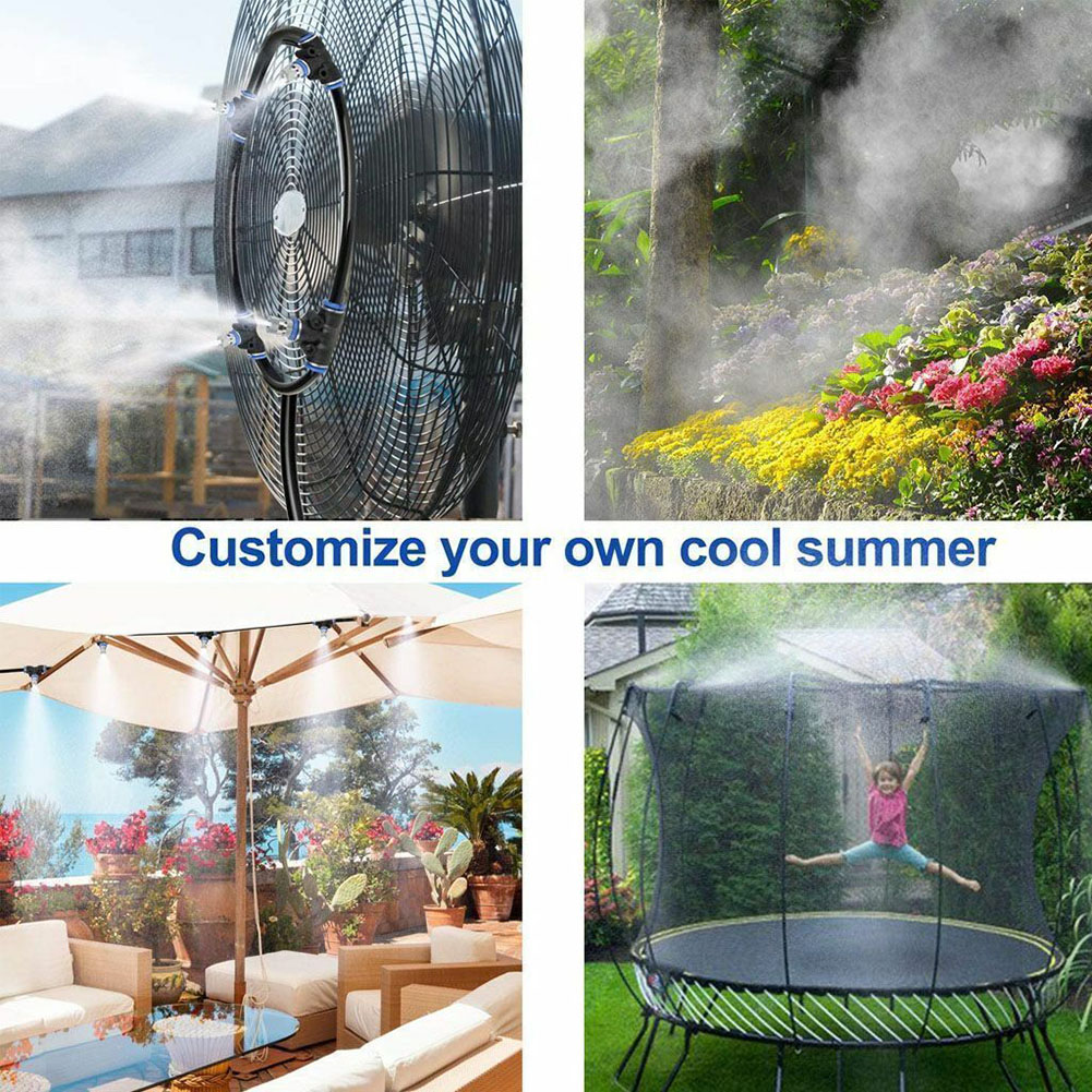 Kit Irrigazione a Goccia e Neb - Mist Cooling System Outdoor Patio 15M recensione e prezzo