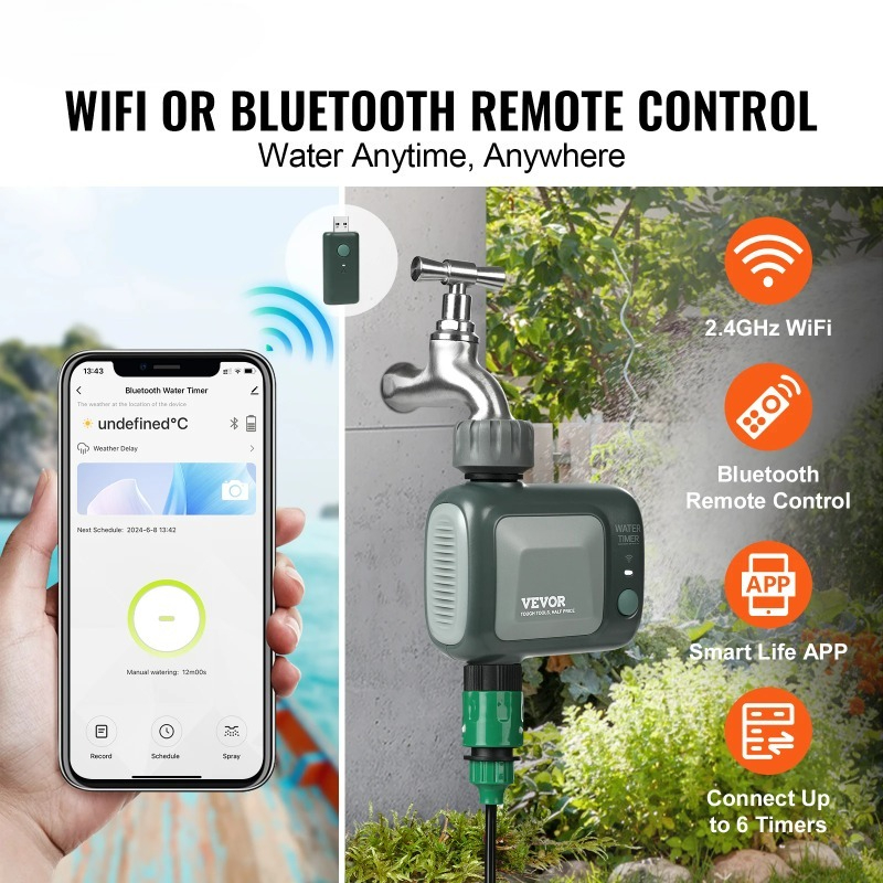 Timer WiFi per Irrigazione Sin - Wifi Water Timer Hose Faucet Smart recensione e prezzo