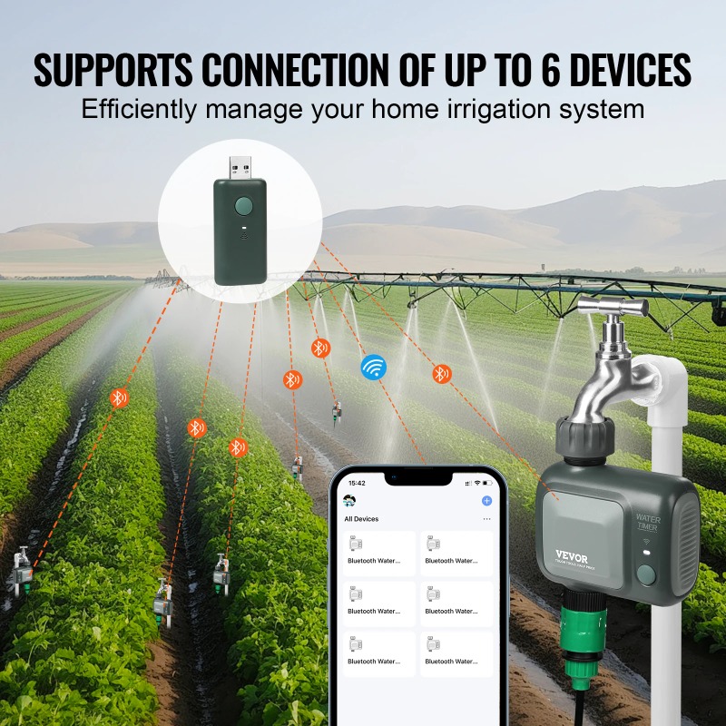 Timer WiFi per Irrigazione Sin - Wifi Water Timer Hose Faucet Smart recensione e prezzo