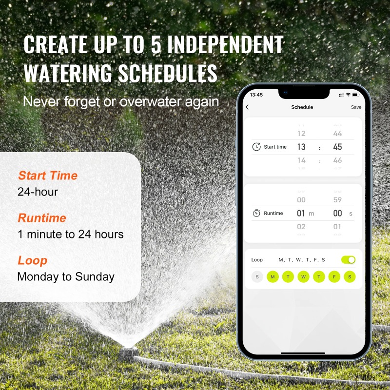 Timer WiFi per Irrigazione Sin - Wifi Water Timer Hose Faucet Smart recensione e prezzo