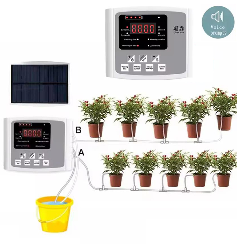 Sistema di irrigazione solare  - Solar Drip Irrigation Kit Garden recensione e prezzo