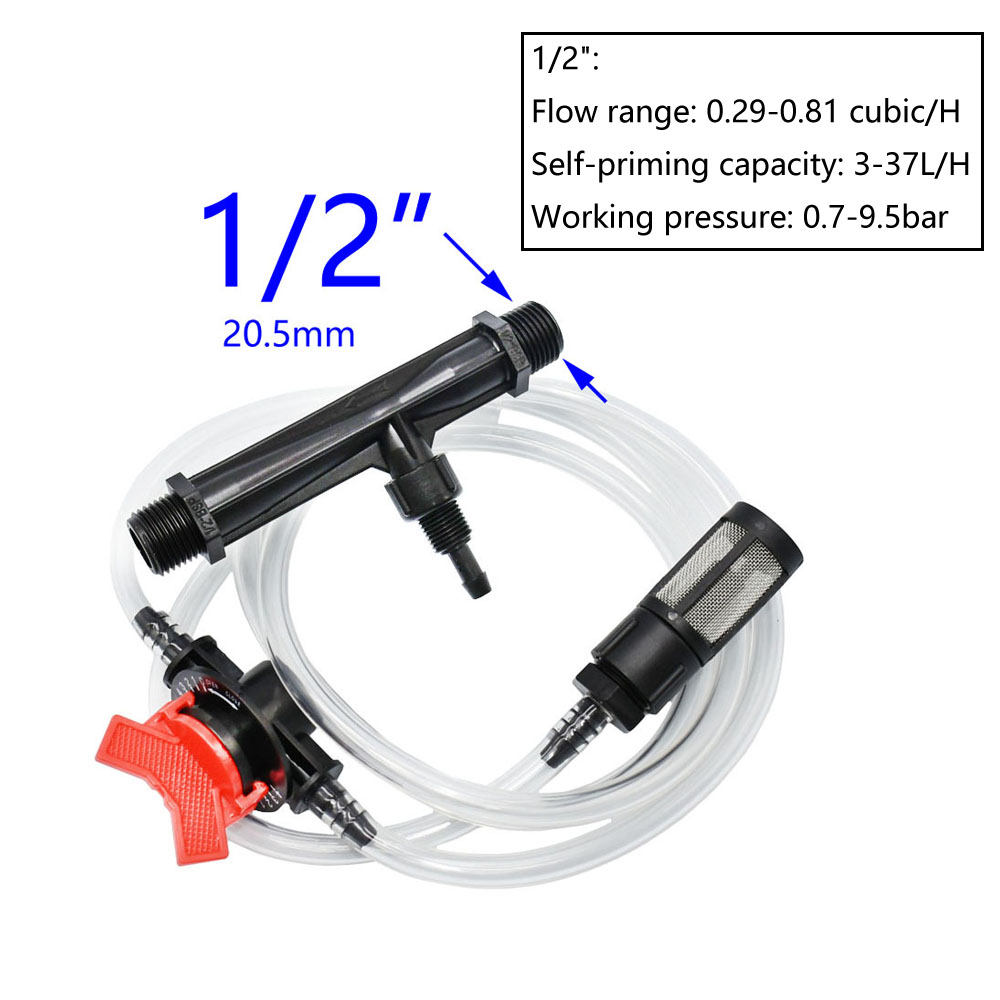 1/2 3/4 1 1.5 pollici Venturi  - Fertilizer Injector Venturi 3/4 Inch recensione e prezzo