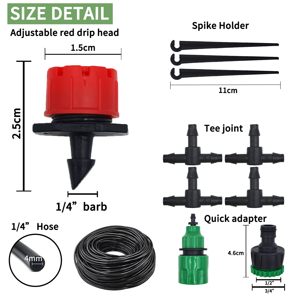 Micro sistema di irrigazione a - Drip Irrigation System Automatic Kit recensione e prezzo